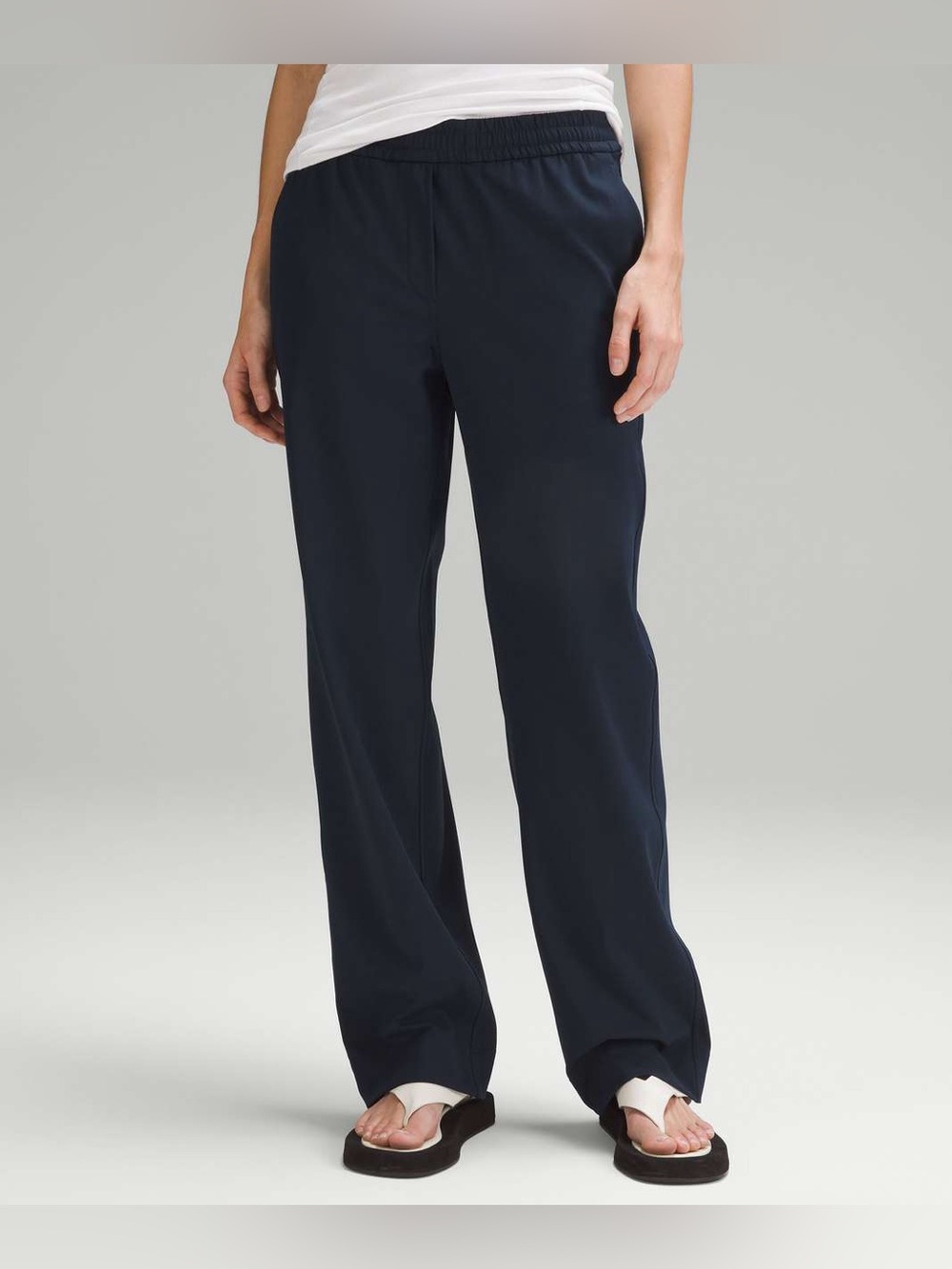Lululemon Luxtreme Mid-Rise Straight-Leg Trouser True Navy